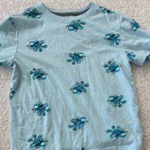 Old Navy Kids Octopus Graphic Tee - Light Blue
